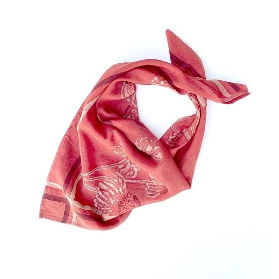Ichcha Red Love Square Bandana 3 Ichcha Red Love Square Bandana