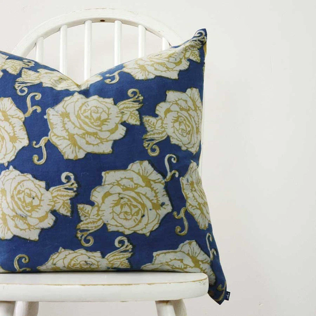 Ichcha Rose Throw Pillow Cover Handcrafted 7 Ichcha Rose Throw Pillow Cover Handcrafted