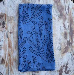 Ichcha Vine Napkin Set - Indigo Kitchen + Dining