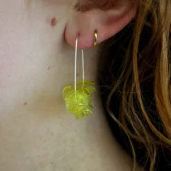 Giulia Letzi + META Jewelry Illuminating Upcycled Drop Earrings - Yellow