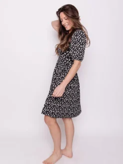 Mata Traders Special Occasion Inez Frost Bubble Sleeve Dress