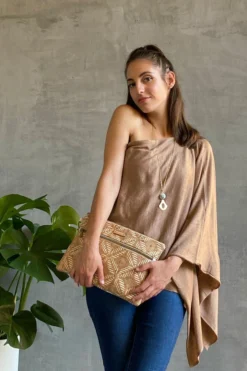 Carry Courage Inventor Cork Tablet Organizer - Silver