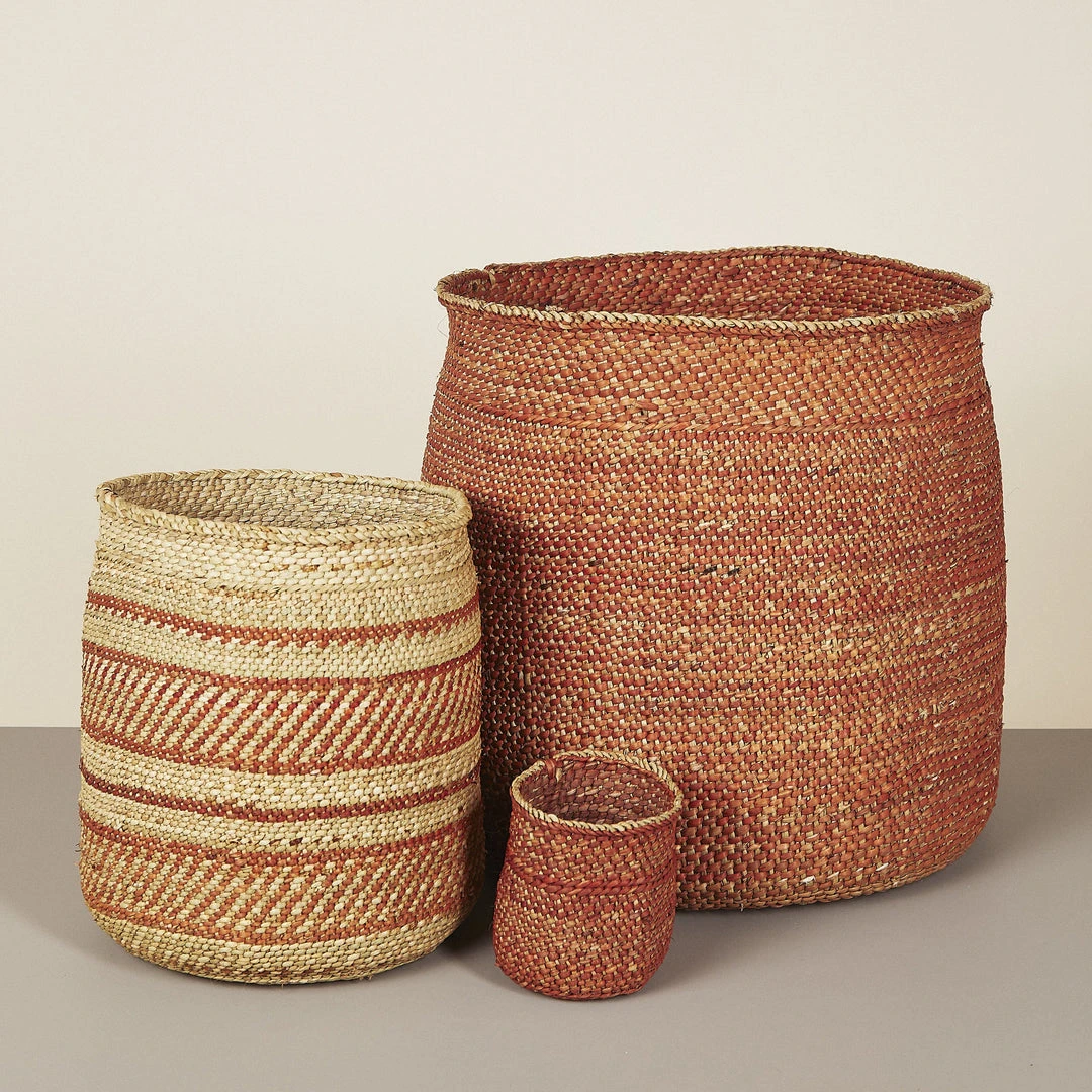 Mbare Iringa Basket - Auburn Stripe 5 Mbare Iringa Basket - Auburn Stripe