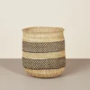 Mbare Best Sellers Iringa Baskets - Black Stripe 2 Mbare Best Sellers Iringa Baskets - Black Stripe