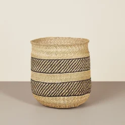 Mbare Best Sellers Iringa Baskets - Black Stripe