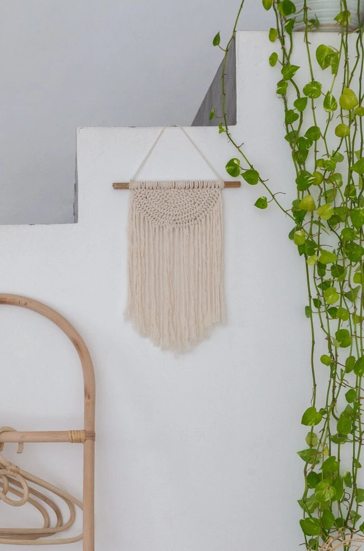 Village Thrive Iris Macrame Wall Hanging Home Goods 3 Village Thrive Iris Macrame Wall Hanging Home Goods