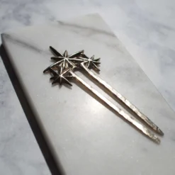Iron Oxide Constellation Hair Pin