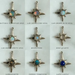 Iron Oxide Gemstone Stud Earrings Jewelry 9 Iron Oxide Gemstone Stud Earrings Jewelry