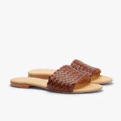 Nisolo Shoes Isla Woven Slide Sandal