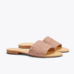Nisolo Shoes Isla Woven Slide Sandal