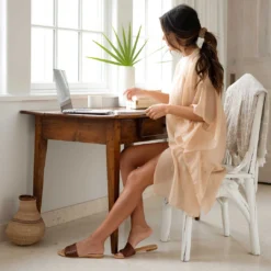 Nisolo Shoes Isla Woven Slide Sandal