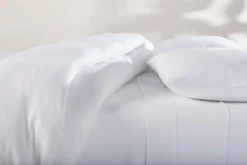 Coyuchi Jersey Envelope Pillowcase Set - Alpine White Home Goods