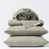 Coyuchi Home Goods Jersey Sheet Set - Laurel
