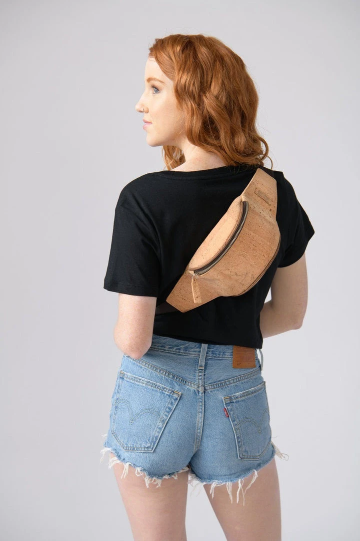 Tiradia Cork Accessories Journey Cork Belt Bag 4 Tiradia Cork Accessories Journey Cork Belt Bag