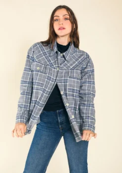 Poplinen Juno Heirloom Flannel Shacket