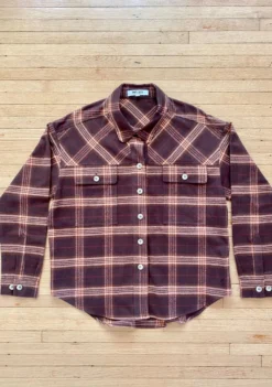 Poplinen Juno Heirloom Flannel Shacket