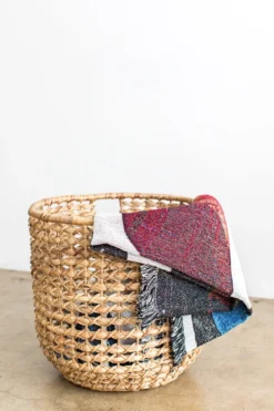 K-apostrophe Home Goods Esther Upcycled Throw Blanket