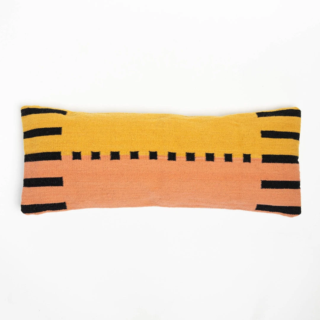 K-apostrophe Home Goods Ladders Wool Lumbar Pillow 3 K-apostrophe Home Goods Ladders Wool Lumbar Pillow