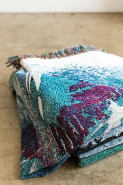 K-apostrophe Manchas + Marks Upcycled Throw Blanket 7 K-apostrophe Manchas + Marks Upcycled Throw Blanket