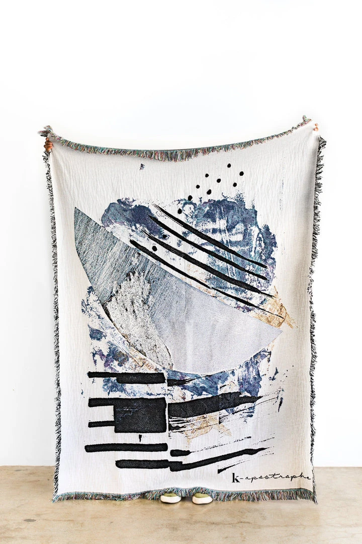 K-apostrophe Marea Upcycled Throw Blanket 3 K-apostrophe Marea Upcycled Throw Blanket