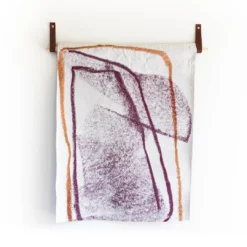 K-apostrophe Home Goods Painted Mountain Woven Tapestry