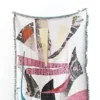 K-apostrophe Practicing Restraint Upcycled Throw Blanket Home Goods