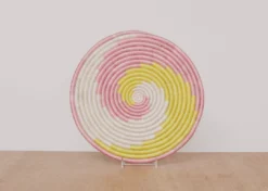 KAZI Home Goods Blush Pink + Sun Unity Trivet