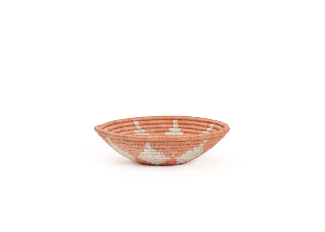 KAZI Medium Apricot Hope Round Basket 6 KAZI Medium Apricot Hope Round Basket