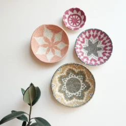 KAZI Medium Apricot Hope Round Basket