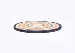 KAZI Best Sellers Peach + Banana Bark Striped Trivet
