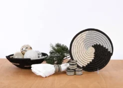 KAZI Silver + Black Unity Hot Pad Home Goods