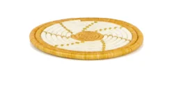 KAZI Spiral Metallic Gold Hot Pad Home Goods