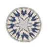 KAZI Zahabu Metallic Silver Hot Pad Trivet