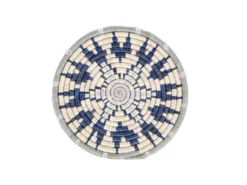 KAZI Zahabu Metallic Silver Hot Pad Trivet