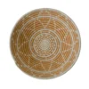 KAZI Home Goods Apricot Burst Large Round Basket