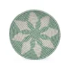 KAZI Seafoam Hope Large Round Basket Home Goods
