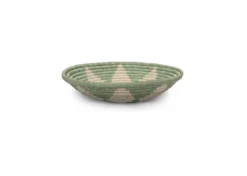 KAZI Seafoam Hope Large Round Basket Home Goods