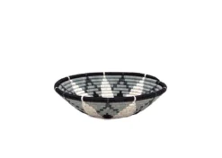 KAZI Home Goods Large Slate Hope Round Basket 9 KAZI Home Goods Large Slate Hope Round Basket