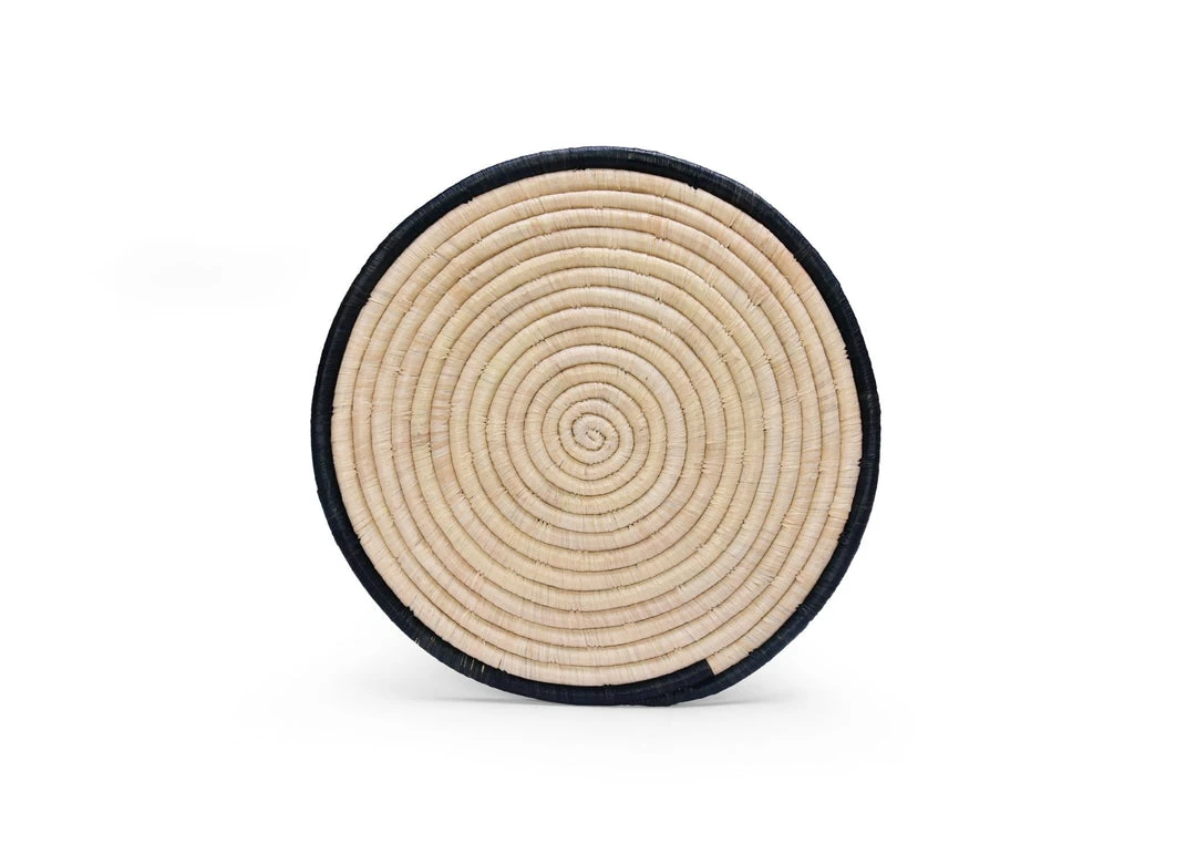 KAZI Home Goods Dark Gray Ring Charger Wall Disc 3 KAZI Home Goods Dark Gray Ring Charger Wall Disc