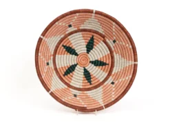 KAZI Extra Large Apricot Kwizera Round Basket