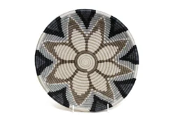 KAZI Extra Large Slate Jua Round Basket Home Goods