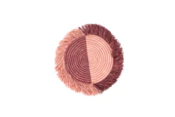 KAZI Home Goods Small Blossom Fringed Wall Disc I