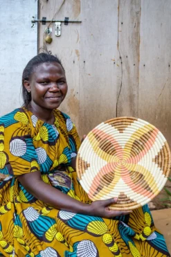 KAZI Small Mbalwa Woven Wall Plate 11 KAZI Small Mbalwa Woven Wall Plate