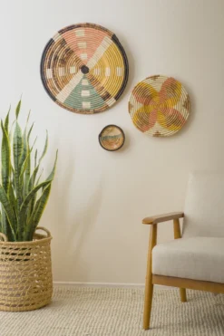 KAZI Small Mbalwa Woven Wall Plate