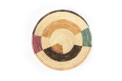 KAZI Jumbo Lilac + Neutrals Round Basket Home Goods