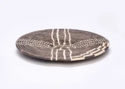 KAZI Home Goods Large Cocoa Sanaa Woven Wall Plate 15 KAZI Home Goods Large Cocoa Sanaa Woven Wall Plate