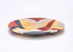 KAZI Home Goods Large Mod Annette Woven Wall Plate