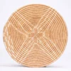 KAZI Large Tan Sanaa Woven Wall Plate Home Goods