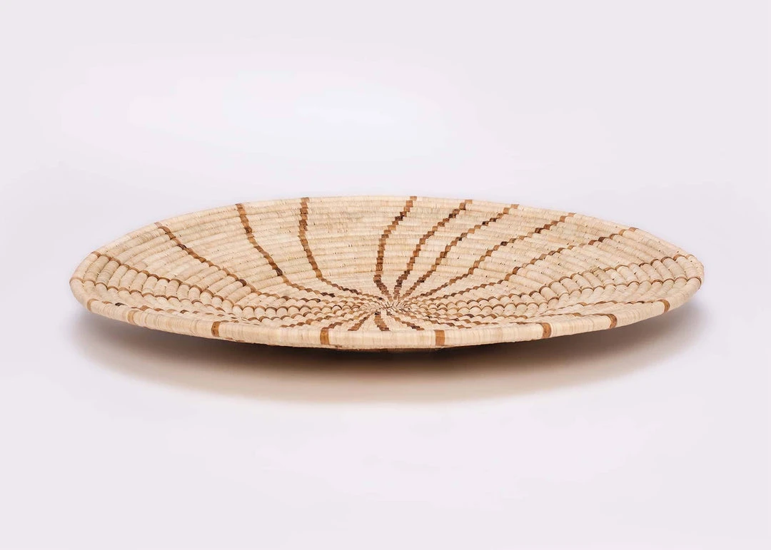 KAZI Banana Leaf Shujaa Extra Large Wall Plate Staff Favorites 6 KAZI Banana Leaf Shujaa Extra Large Wall Plate Staff Favorites