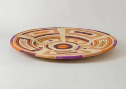 KAZI Home Goods Extra Large Mora Woven Wall Plate